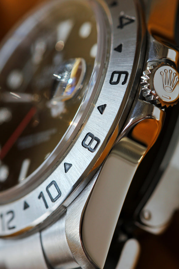 Rolex Explorer II 16570 Black Dial Watch