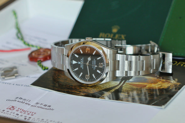 Rolex Explorer Reference 214270 2012 Full-Set