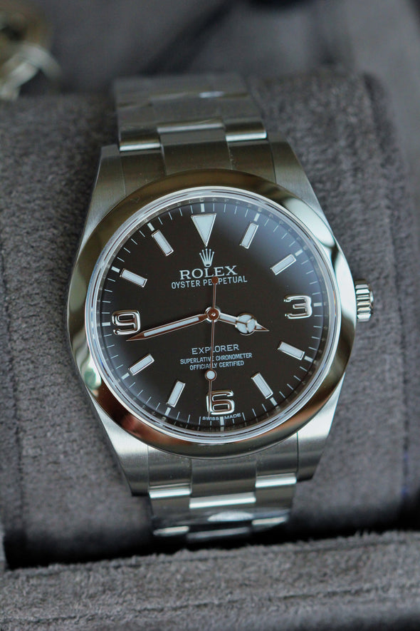 Rolex Explorer Reference 214270 2012 Full-Set