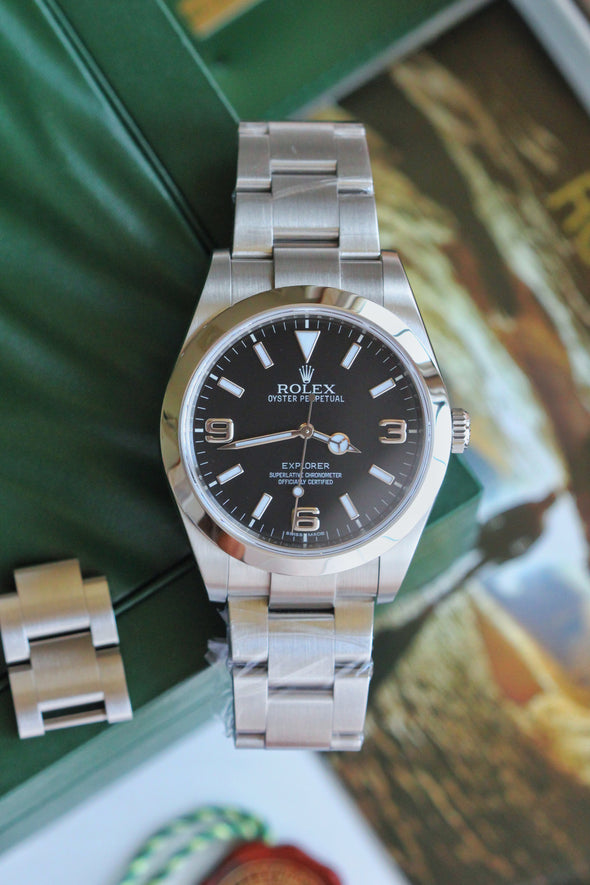 Rolex Explorer Reference 214270 2012 Full-Set