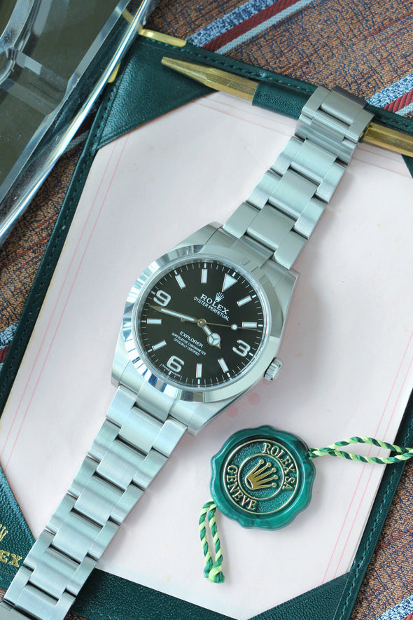Rolex Explorer Reference 214270 2019 Full-Set
