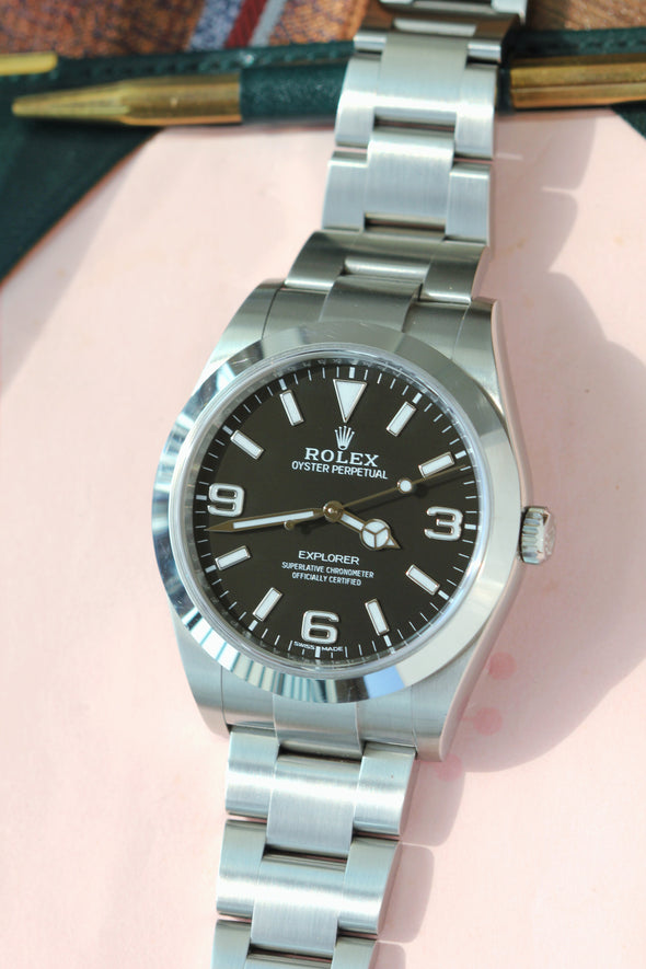 Rolex Explorer Reference 214270 2019 Full-Set
