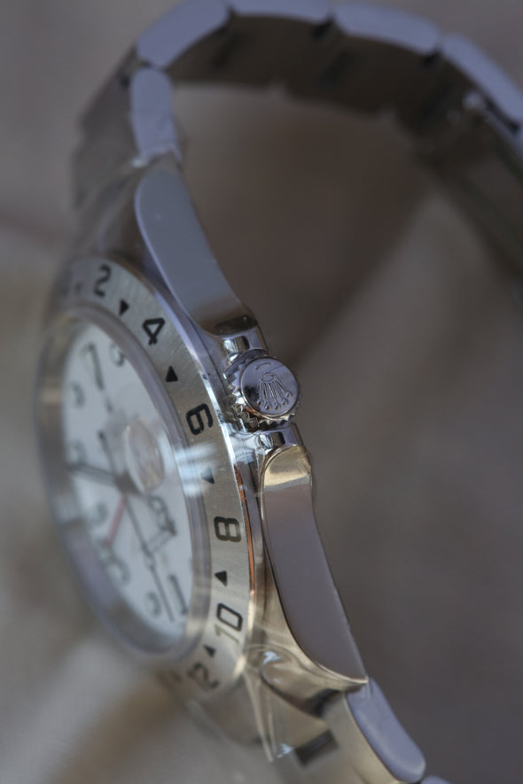 Rolex GMT Explorer II White Dial Watch Full-Set