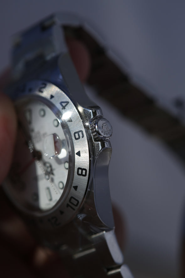 Rolex GMT Explorer II White Dial Watch Full-Set