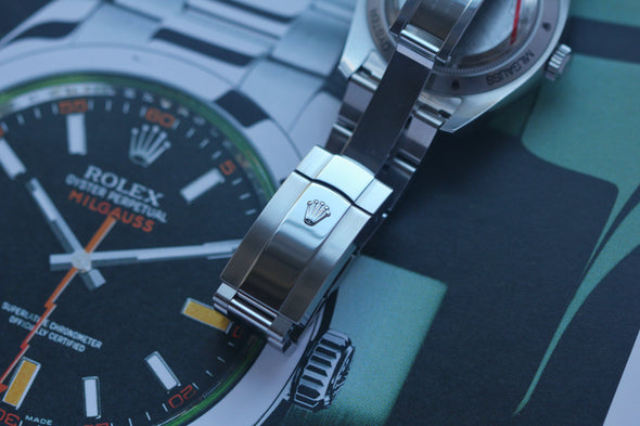 Rolex Milgauss 116400GV Full-Set Watch