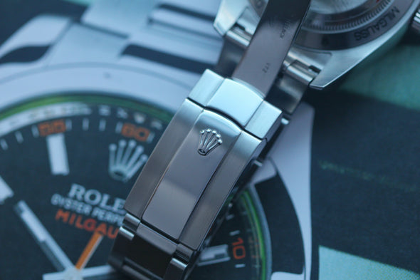 Rolex Milgauss 116400GV Full-Set Watch