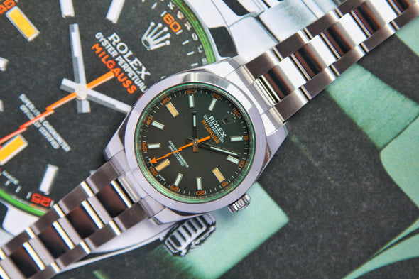 Rolex Milgauss 116400GV Full-Set Watch