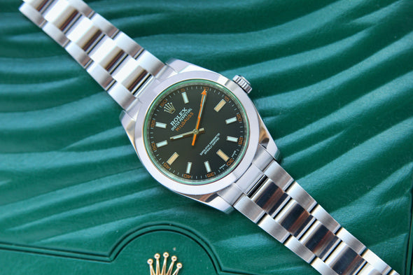 Rolex Milgauss 116400GV Full-Set Watch