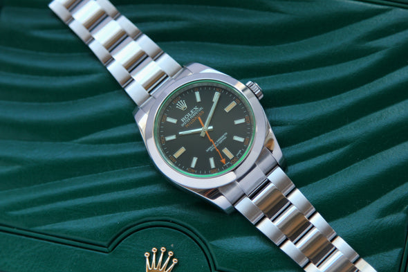 Rolex Milgauss 116400GV Full-Set Watch