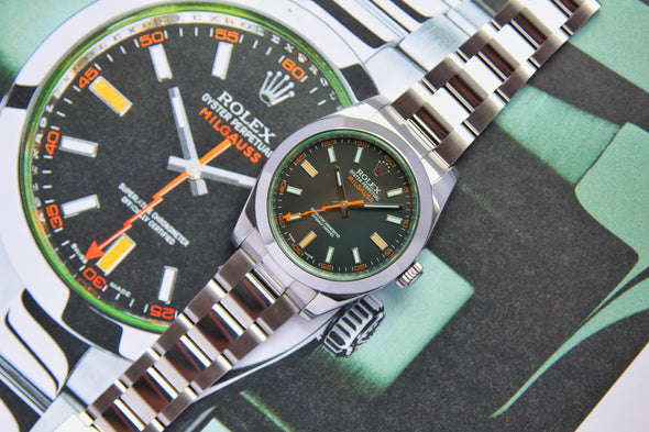 Rolex Milgauss 116400GV Full-Set Watch