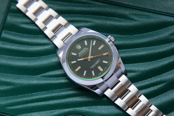 Rolex Milgauss 116400GV Full-Set Watch