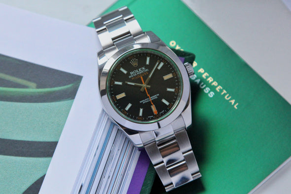 Rolex Milgauss 116400GV Full-Set Watch