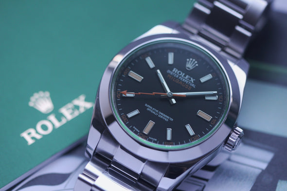 Rolex Milgauss 116400GV Full-Set Watch