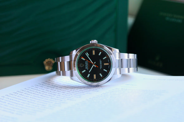 Rolex Milgauss 116400GV Full-Set Watch