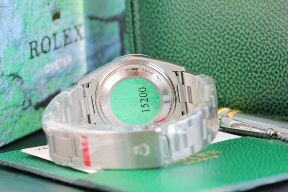 Rolex Oyster Perpetual Date 15200 2006 NOS Full-Set