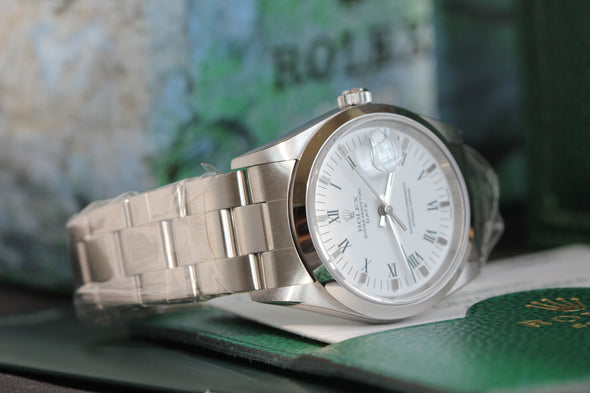 Rolex Oyster Perpetual Date 15200 2006 NOS Full-Set