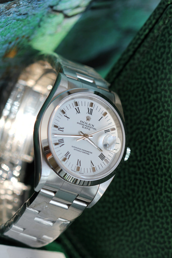 Rolex Oyster Perpetual Date 15200 2006 NOS Full-Set