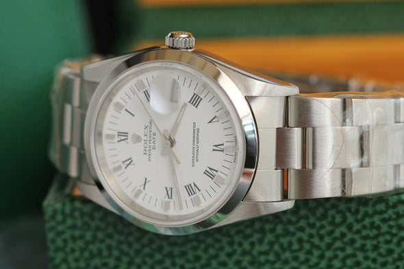 Rolex Oyster Perpetual Date 15200 2006 NOS Full-Set