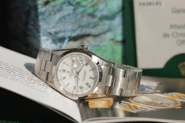 Rolex Oyster Perpetual Date 15200 2006 NOS Full-Set