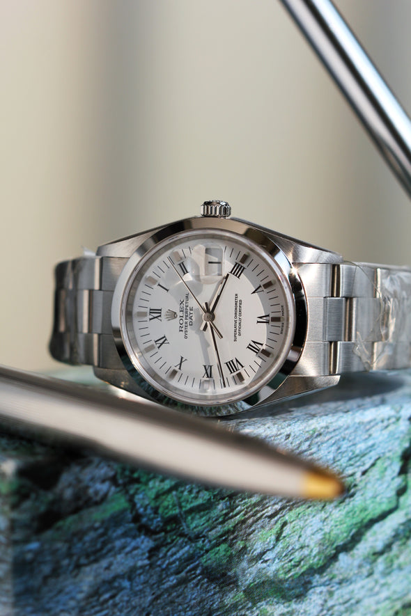 Rolex Oyster Perpetual Date 15200 2006 NOS Full-Set