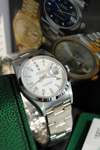 Rolex Oyster Perpetual Date 15200 2006 NOS Full-Set