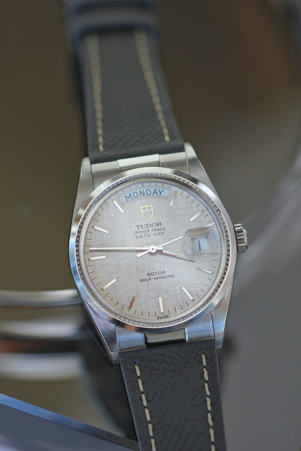 Tudor Oyster Prince Date-Day Ref: 94710 Vintage Linen Dial Watch