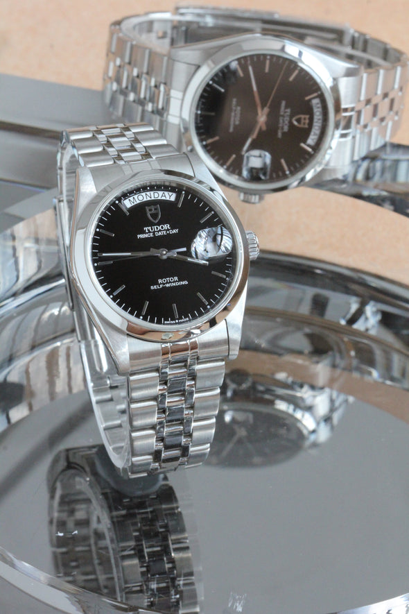 Tudor Prince Date-Day 76200 Black Dial watch