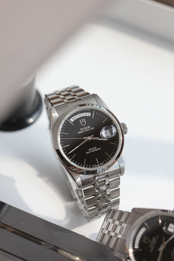 Tudor Prince Date-Day 76200 Black Dial watch