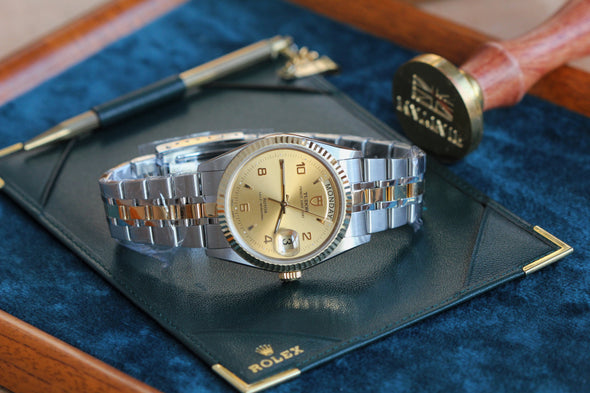 Tudor Prince Date-Day 76213 Automatic Arabic Dial watch