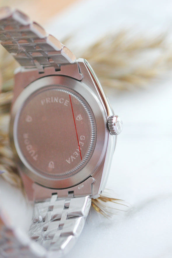 Tudor Prince Date-Day 76214 sunburst dial watch