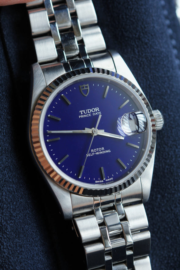 Tudor Prince Day 74034 Blue Dial Watch