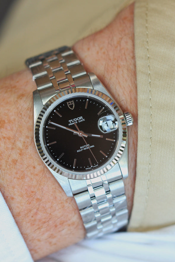 Tudor Prince Day 74034 Black Dial Watch 2016