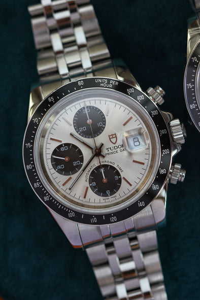 Tudor Prince Date Chronograph 79260 Daytona Panda Dial