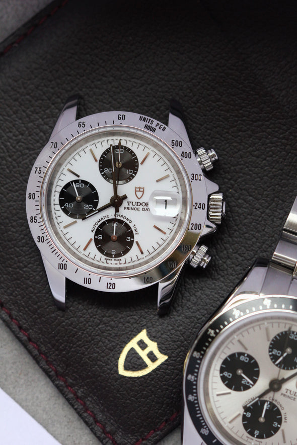 Tudor Prince Date Chronograph 79280 White Dial Watch