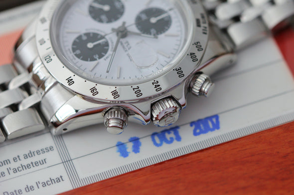 Tudor Prince Date Chronograph 79280 White Dial Watch 2007 Full-Set