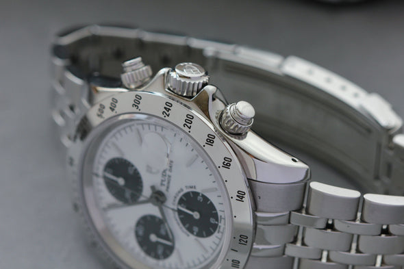 Tudor Prince Date Chronograph 79280 White Dial Watch