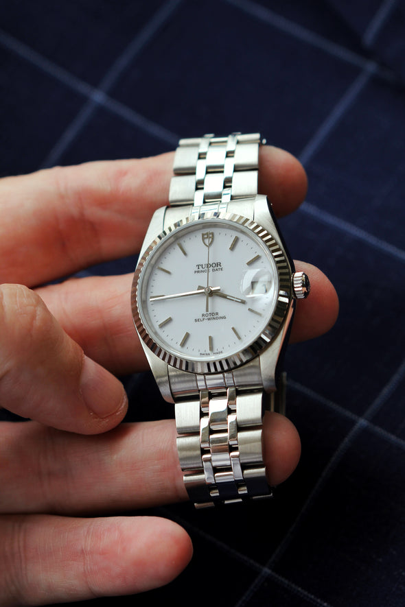 Tudor Prince Day 74034 White Dial Watch