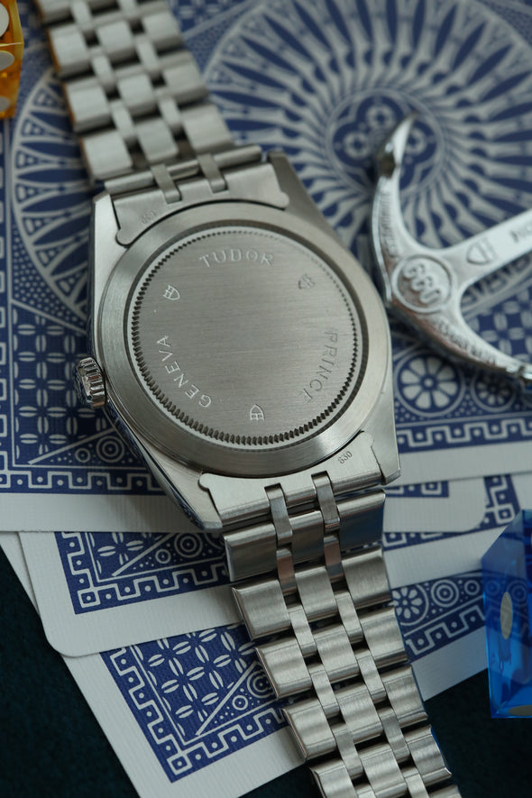 Tudor Prince Date-Day 76214 Linen dial watch