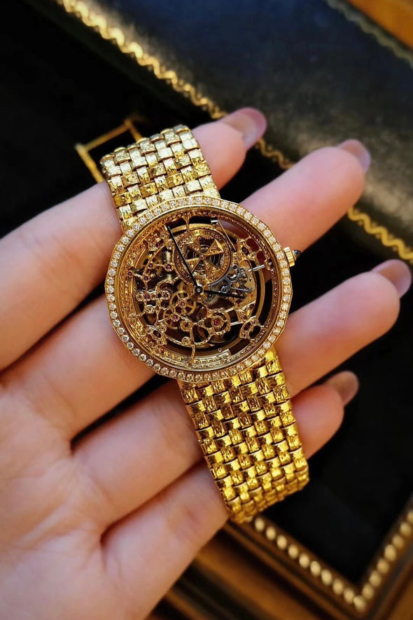 Vacheron Constantin Yellow Gold Skeleton Watch