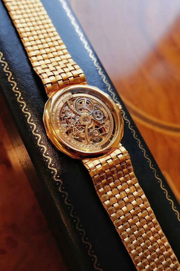 Vacheron Constantin Yellow Gold Skeleton Watch