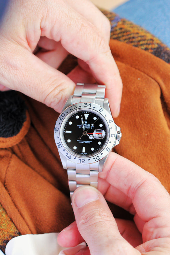 Rolex Explorer II 16570 Black Dial Watch