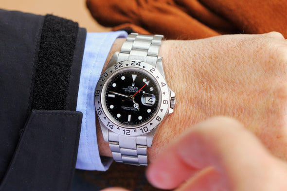 Rolex Explorer II 16570 Black Dial Watch