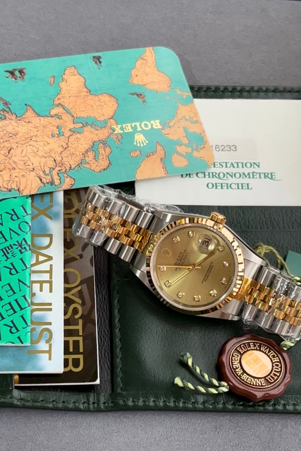 Rolex Datejust 16233 1998 Full-Set NOS