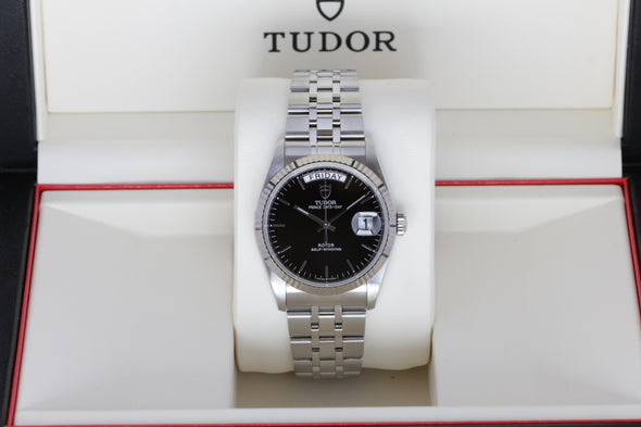 Tudor Prince Date-Day 76214 Automatic Stainless steel Men's Watch