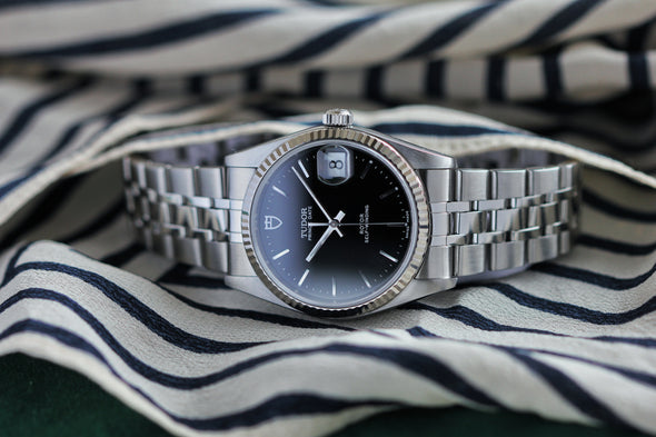 Tudor Prince Day 74034 Black Dial Watch