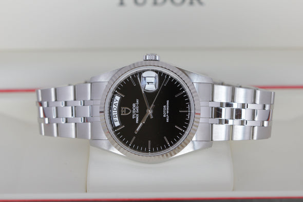 Tudor Prince Date-Day 76214 Automatic Stainless steel Men's Watch