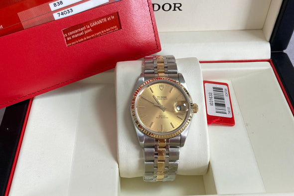 Tudor Prince Day 74033 Champagne Dial Watch