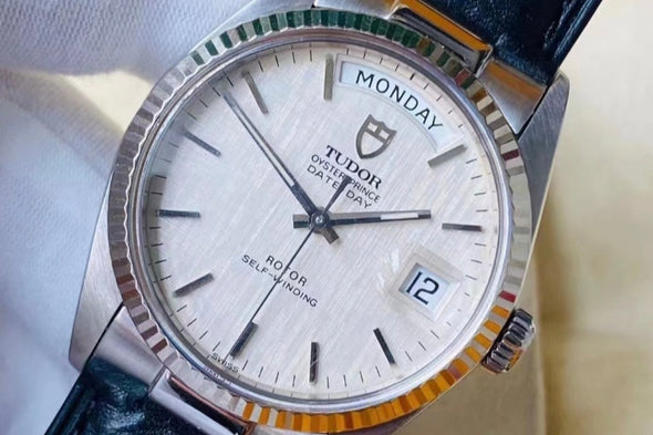 Tudor Prince Day-Date 76214 rare blue dial Watch