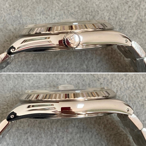 Tudor Prince Date-Day 76214 Automatic Linen dial watch