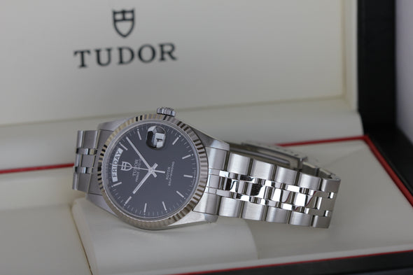 Tudor Prince Date-Day 76214 Automatic Stainless steel Men's Watch